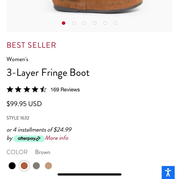 Minnetonka 3 Layer Fringe Boot - Picture 12 of 12